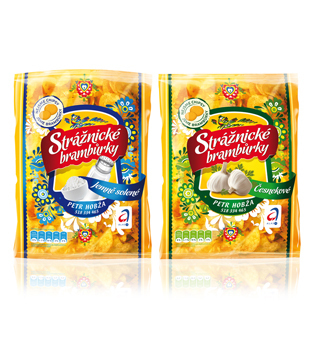 Billa Strážnické brambůrky 60g, různé druhy nabídka