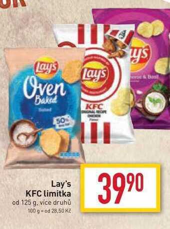 Billa Lay's kfc limitka od 125 g nabídka