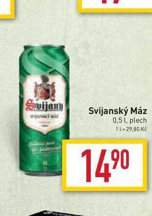 Billa Svijany svijanský máz 0,5l (plechovka) nabídka