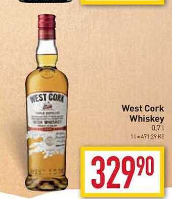 Billa West cork whiskey 0,7l nabídka