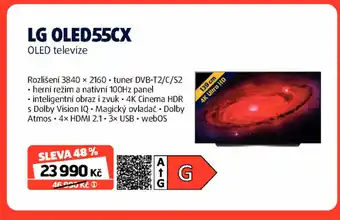 Datart LG OLED55CX OLED televize nabídka