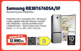 Datart Samsung RB38T676DSA/EF nabídka