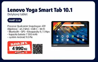 Datart Lenovo Yoga Smart Tab 1é.1 nabídka