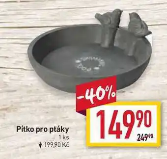 Pítko pro ptáky 1 ks