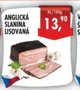 Anglická slanina 100g