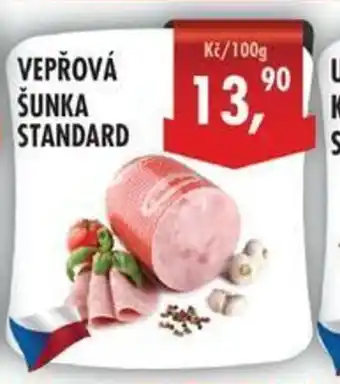 RABBIT řeznictví Vepřová šunka standard 100g nabídka