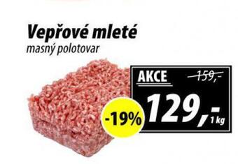 ZEMAN Vepřové mleté nabídka