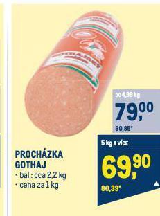 Makro Procházka gothaj nabídka