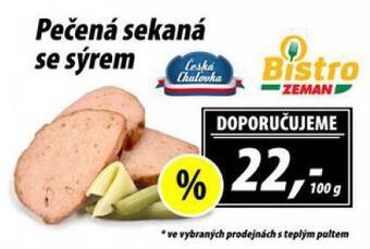 ZEMAN Pečená sekaná se sýrem nabídka