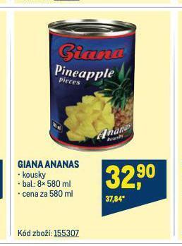 Makro Giana ananas nabídka