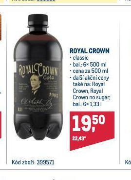 Makro Royal crown nabídka