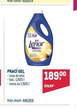 Makro Lenor prací prostředek nabídka