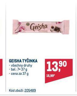 Makro Geisha tyčinka nabídka