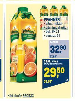 Makro Pfanner nabídka