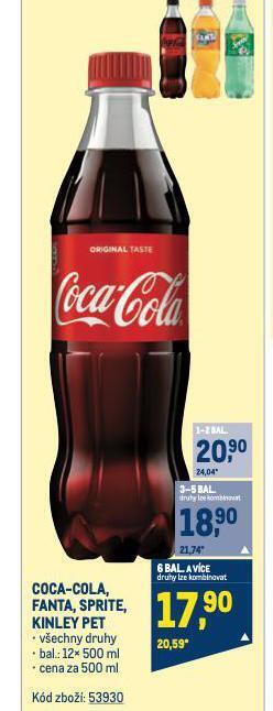 Makro Coca-cola nabídka
