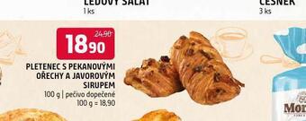 Terno Pletenec s pekanovými ořechy a javorovým sirupem nabídka