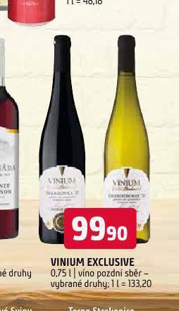 Terno Vinium exclusive nabídka