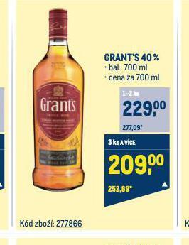 Makro Grant's nabídka