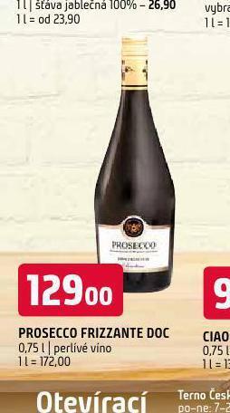 Terno Prosecco frizzante doc nabídka