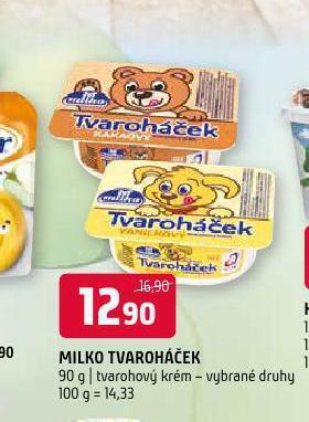 Terno Milko tvaroháček nabídka