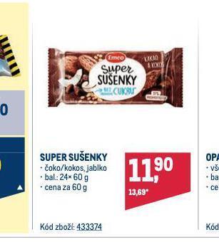 Makro Super sušenky nabídka