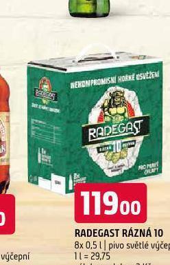 Terno Pivo radegast rázná 10 nabídka