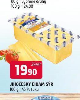 Terno Jihočeský eidam sýr nabídka