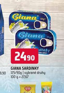 Terno Giana sardinky nabídka