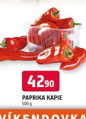 Terno Paprika kapie nabídka