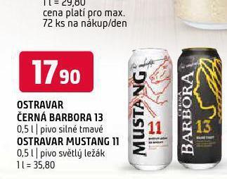 Terno Pivo černá barbora 13 nabídka