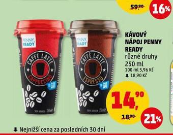 Penny Market Kávový nápoj nabídka