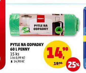 Penny Market Pytle na odpadky nabídka