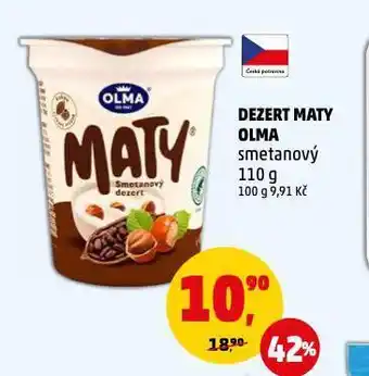 Penny Market Dezert maty olma nabídka