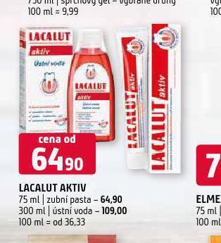 Terno Lacalut aktiv ústní voda nabídka