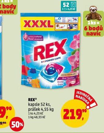 Penny Market Rex prací prostředek nabídka