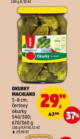 Penny Market Okurky machland nabídka