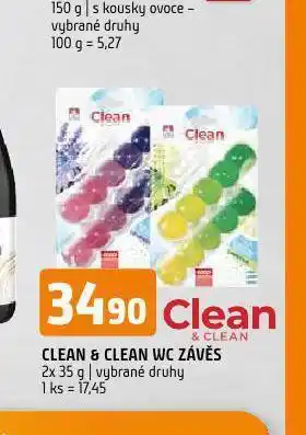 Terno Clean & clean wc závěs nabídka