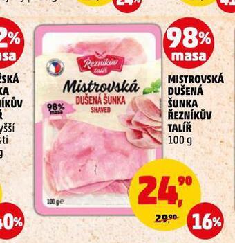 Penny Market Mistrovská dušená šunka nabídka
