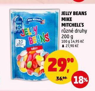 Penny Market Bonbony jelly beans mike mitchell's nabídka