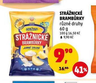 Penny Market Strážnické brambůrky nabídka