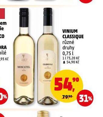 Penny Market Vinium classique nabídka