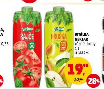 Penny Market Vitálka nektar nabídka