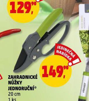 Penny Market Zahradnické nůžky nabídka