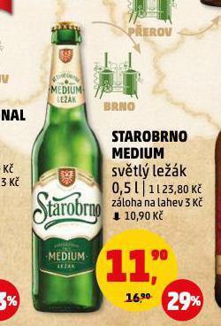 Penny Market Pivo starobrno nabídka