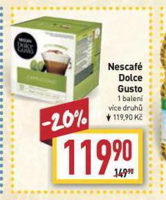 Billa Kávové kapsle dolce gusto nabídka