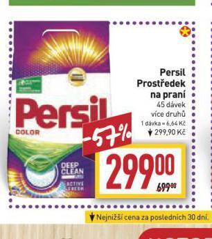 Billa Persil prací prostředek nabídka