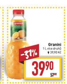 Billa Granini nabídka