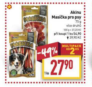 Billa Akinu masíčka pro psy nabídka