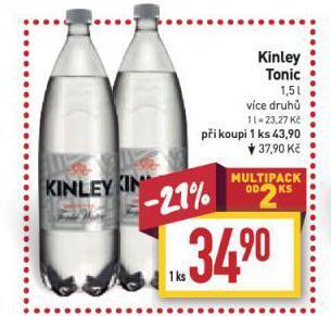 Billa Kinley tonic nabídka