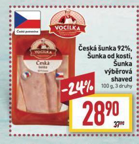 Billa Šunka od kosti nabídka